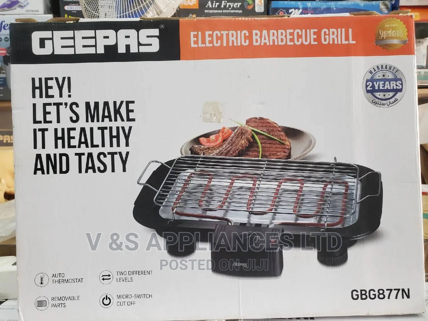 Geepas Electric Barbecue Grill