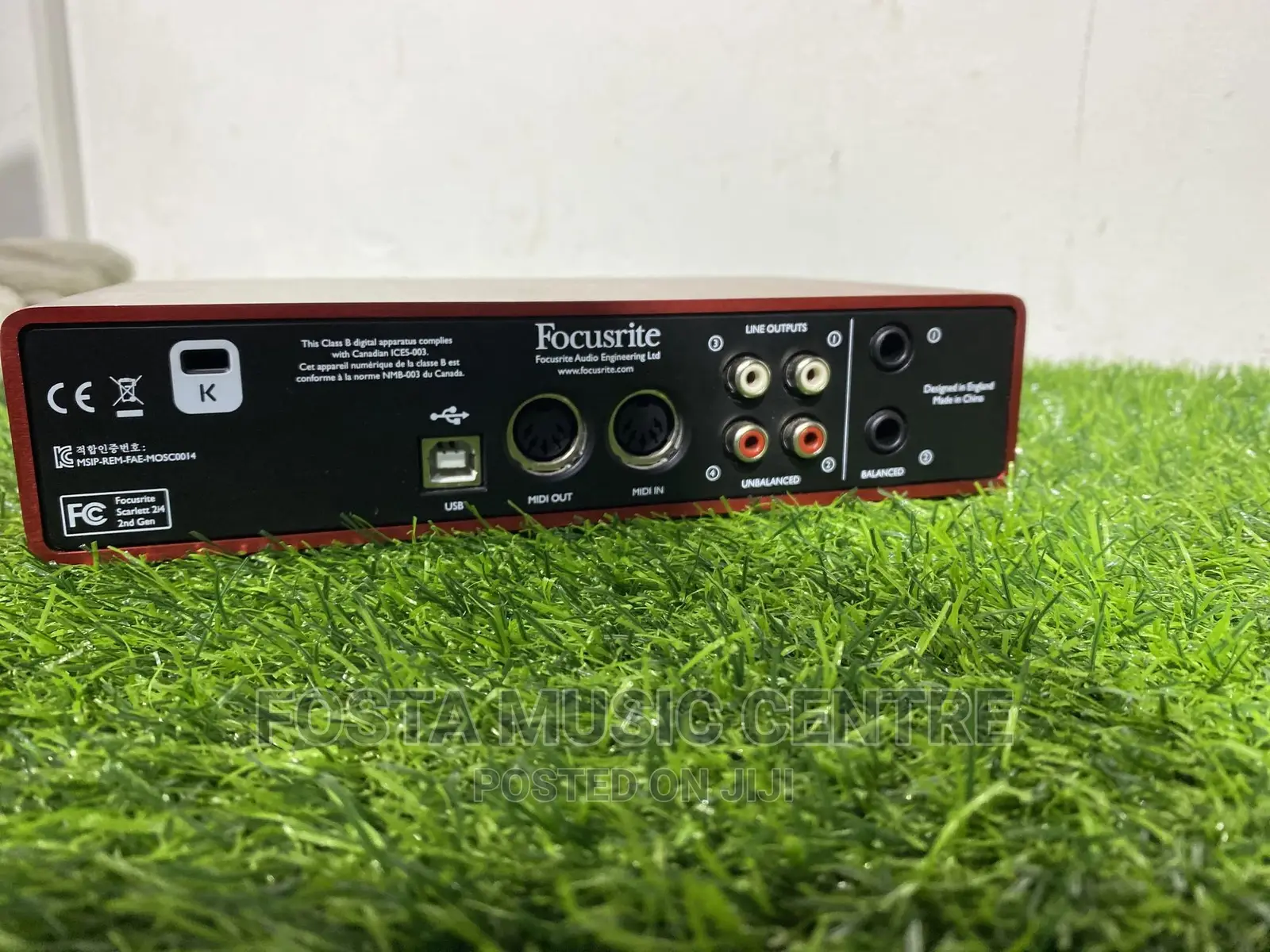 Focusrite 2i4 Sound Card