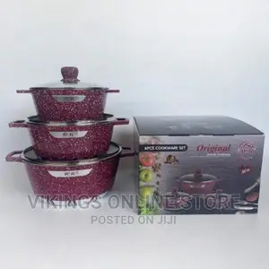 3 Pieces of Non-Stick Serving/Saucepans/Cookware- 24x28x32cm