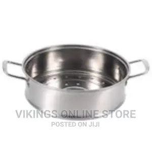 28cm – 3 Layer Stainless Steel Food Saucepan and Steamer