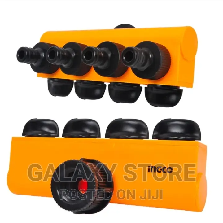 INGCO Plastic Hose Distributor Connector 4-Way