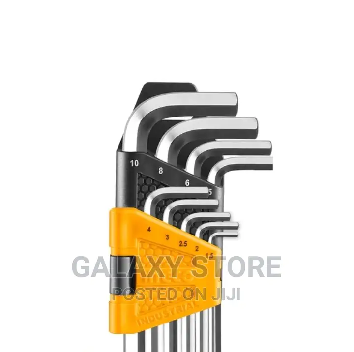 HHK11091 INGCO Hex Allen Wrench Key Hand Tool 9pcs / Set