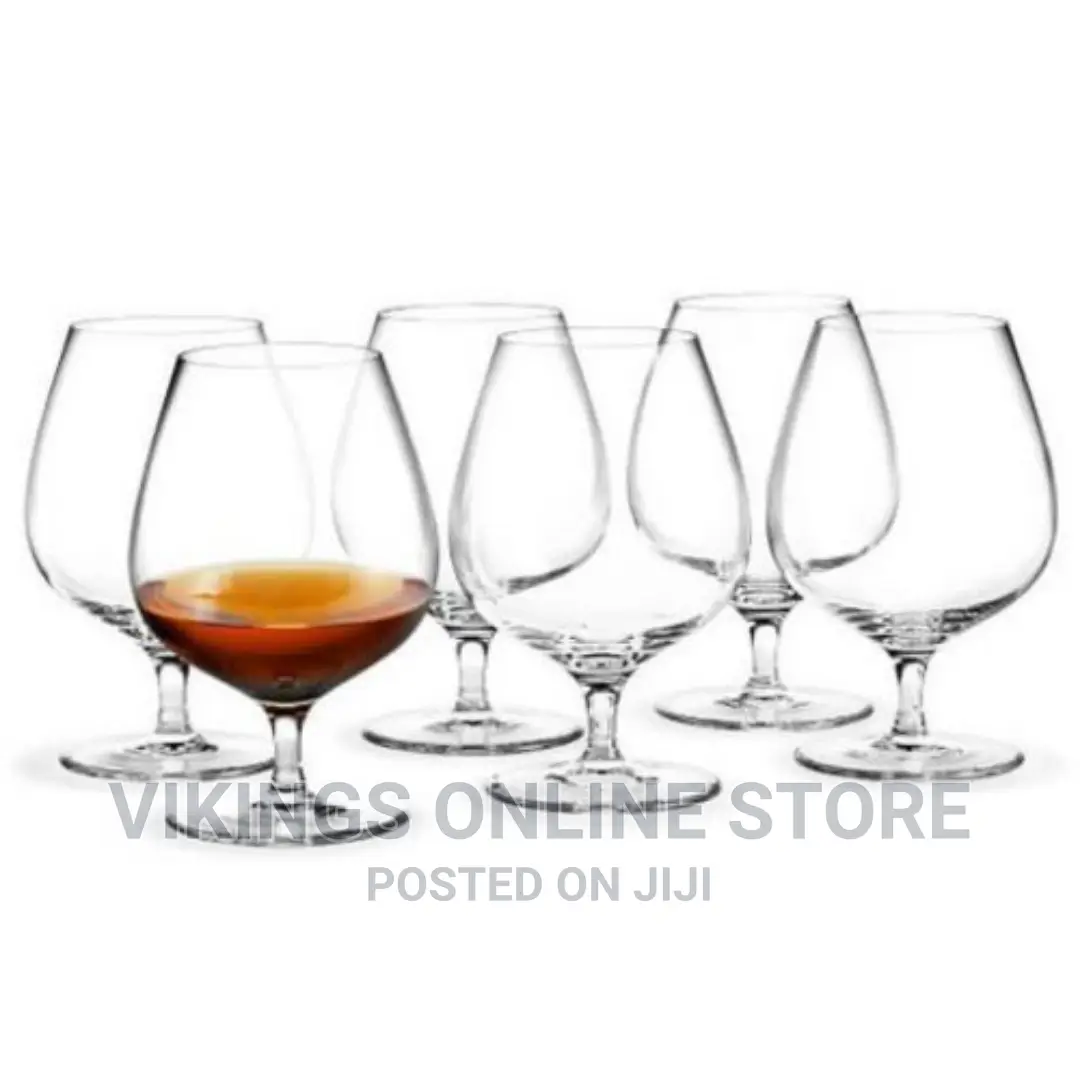 Bistro 6 Pieces of Cocktail, Whisky, Brandy Glasses –
