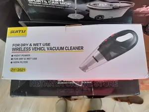 Dry and Wet Use Wireless Car Vacuum Cleaner