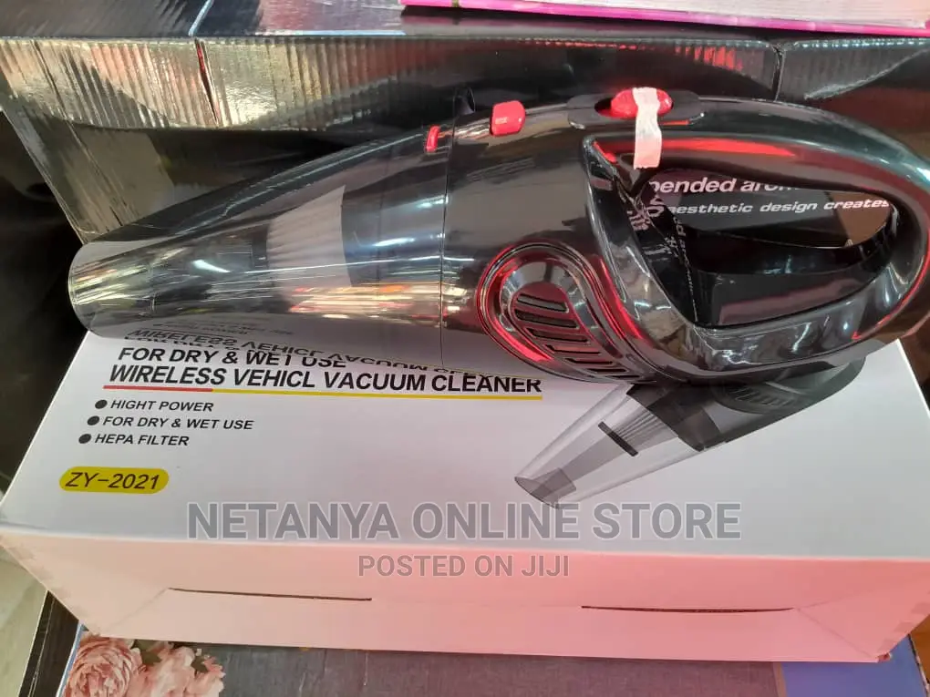 Dry and Wet Use Wireless Car Vacuum Cleaner