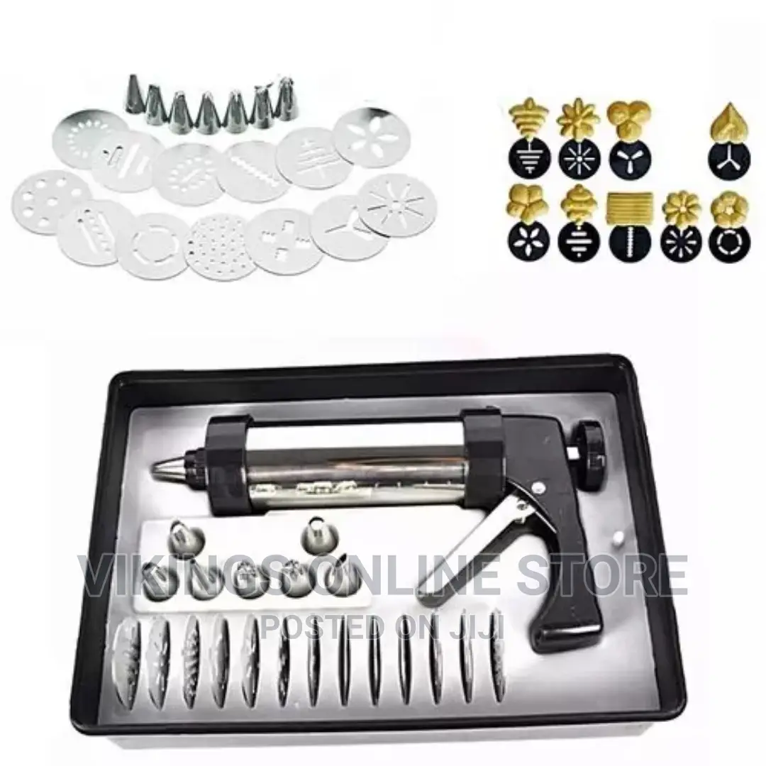 Cookie Press and Icing Set
