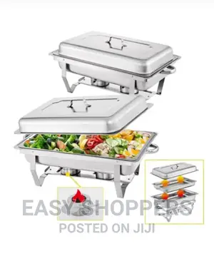 Chafing Dish 3 Packs, Stainless Steel For Catering Warmer