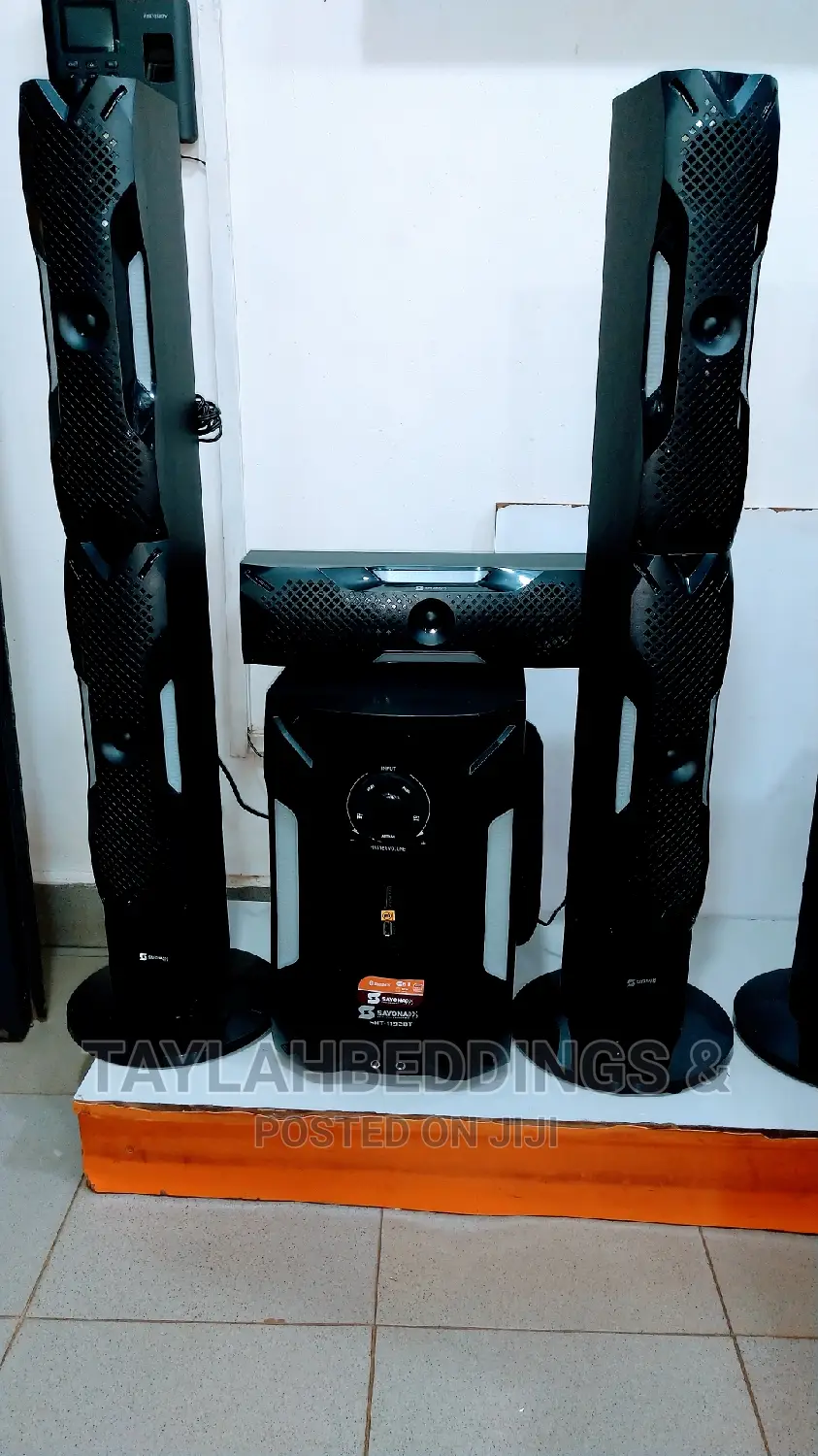 Sayona SHT-1192BT 18000 Watts Tall Boys Subwoofer