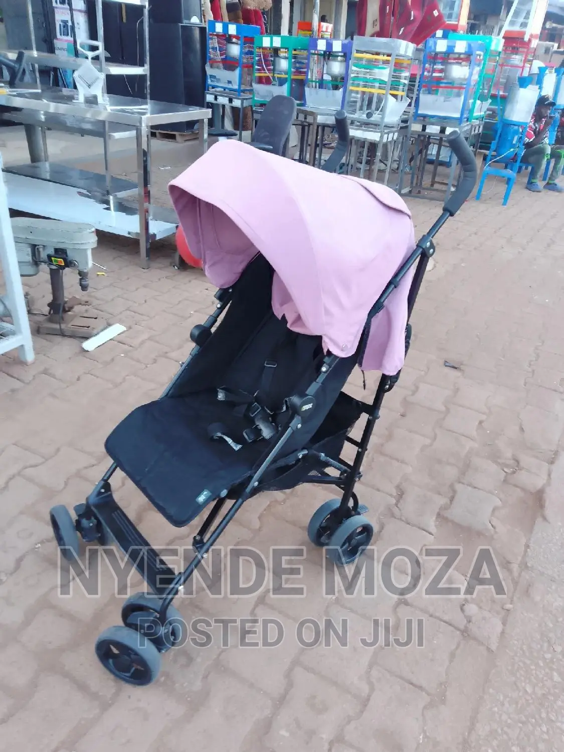 Pink Star Stroller