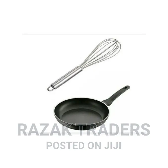 None Sticky Flying Pan With Egg Whisky