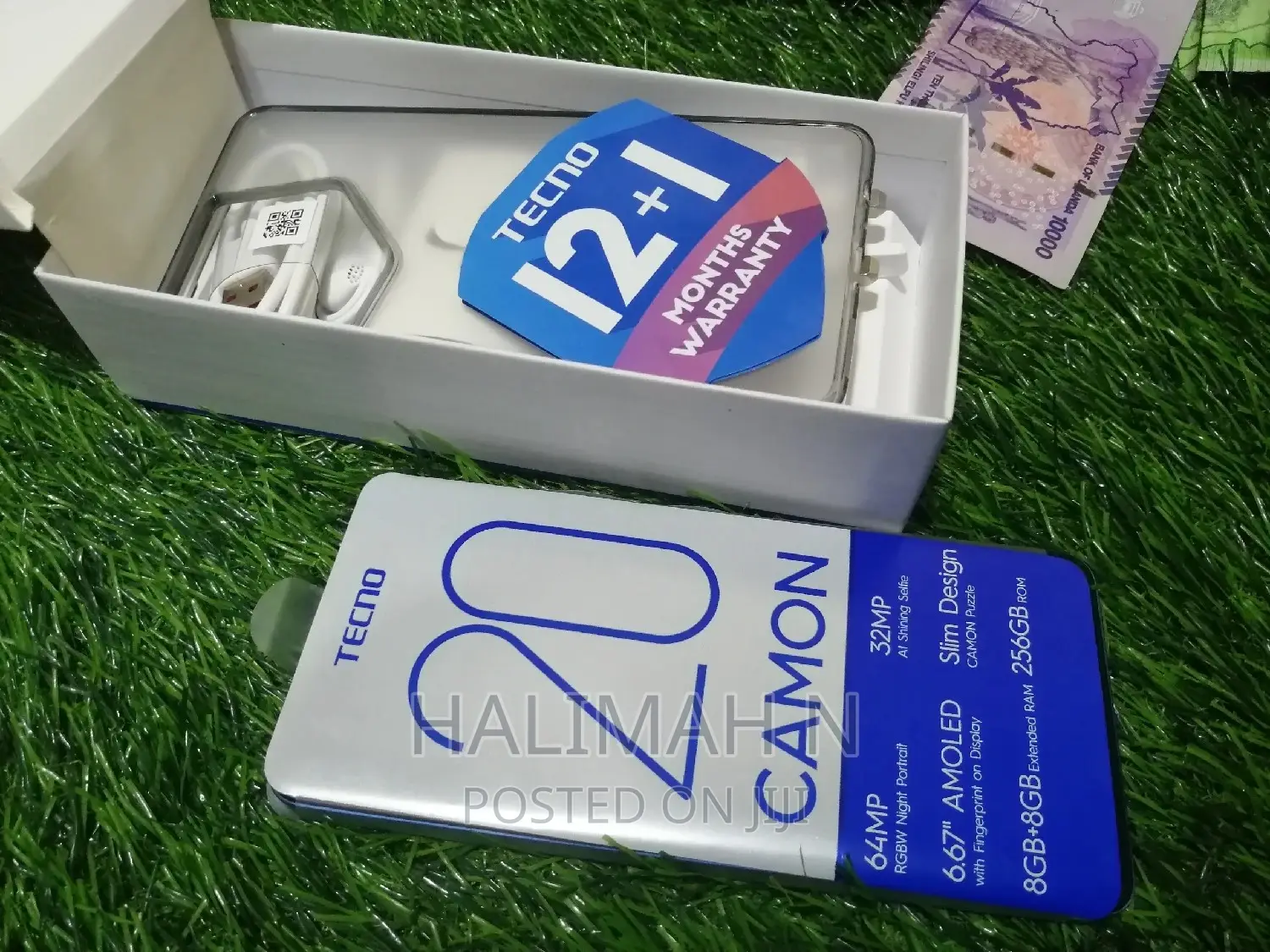 New Tecno Camon 20 256 GB Blue