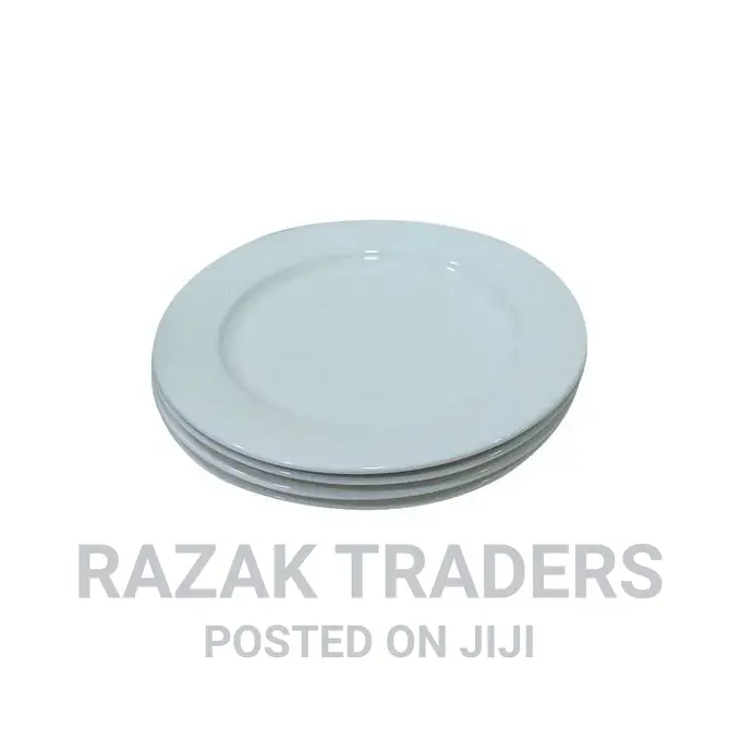 Adozen of Dinner Plates - White