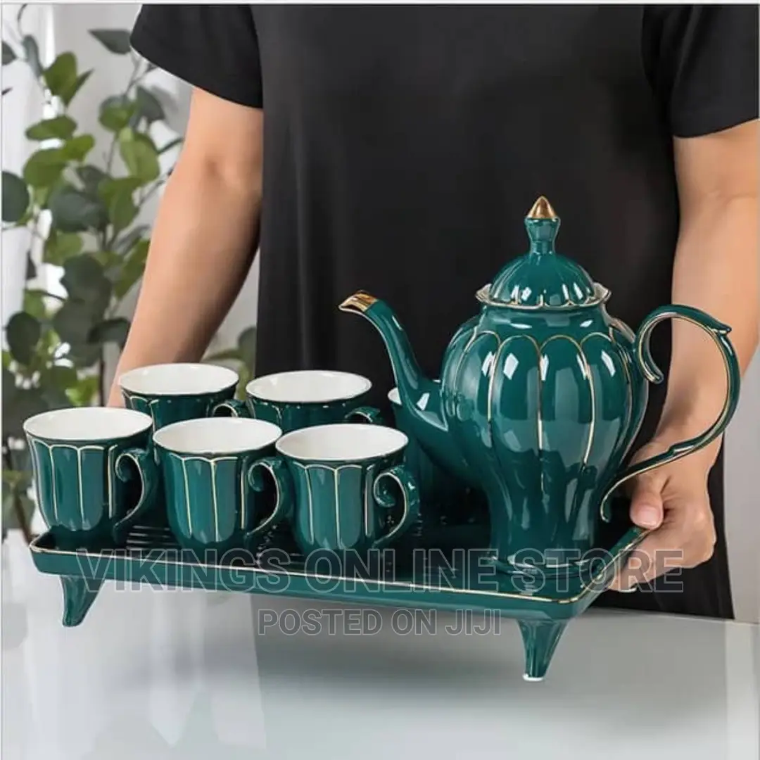 One Teapot 6cups 1tray Set