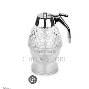 Glass Honey Dispenser.