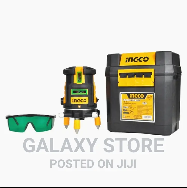INGCO Self-Leveling Line Laser Green Laser Beams 0~20m