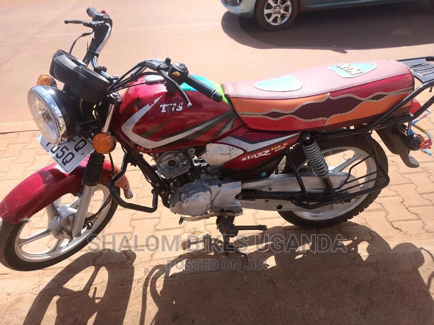 New TVS HLX 125 2023 Red
