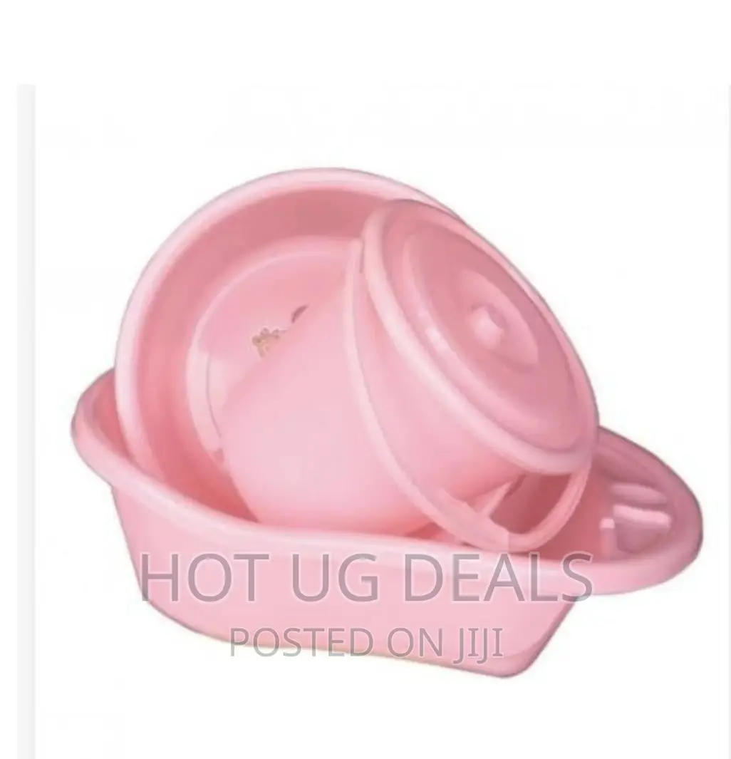 Bundle of Baby Basin With 20L Basin and 20L Bucket - Pink