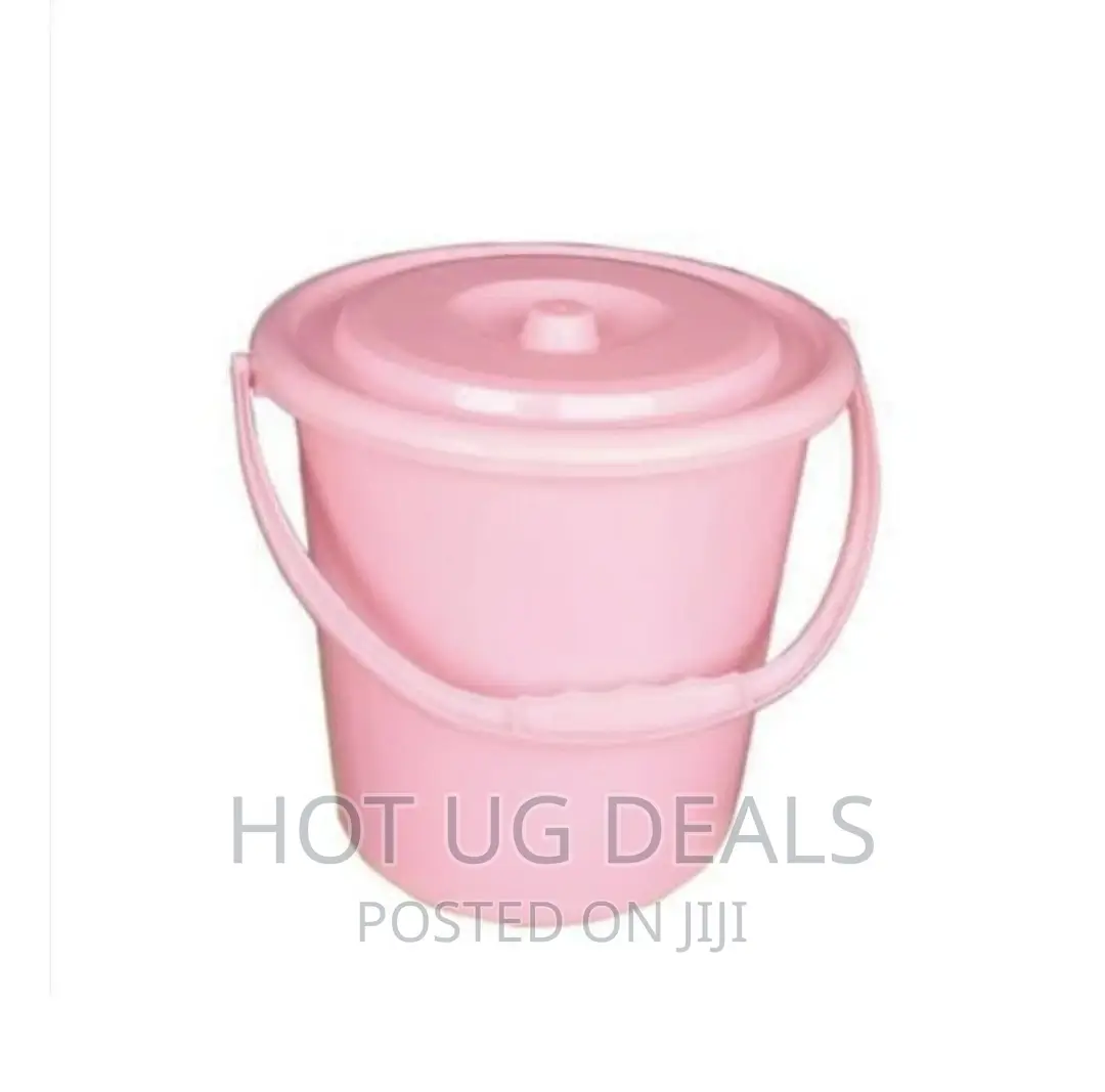 Bundle of Baby Basin With 20L Basin and 20L Bucket - Pink