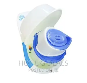 A Set Of Baby Basin, Potty And Small Basin - Cream,Blue