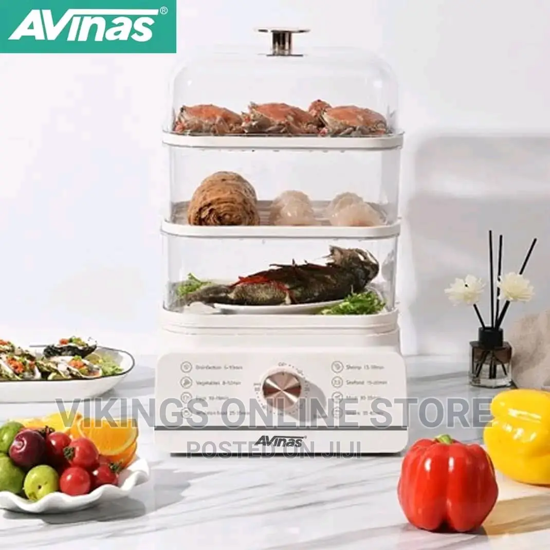 Avinas 3 Layer Electric Steamer AV-3D