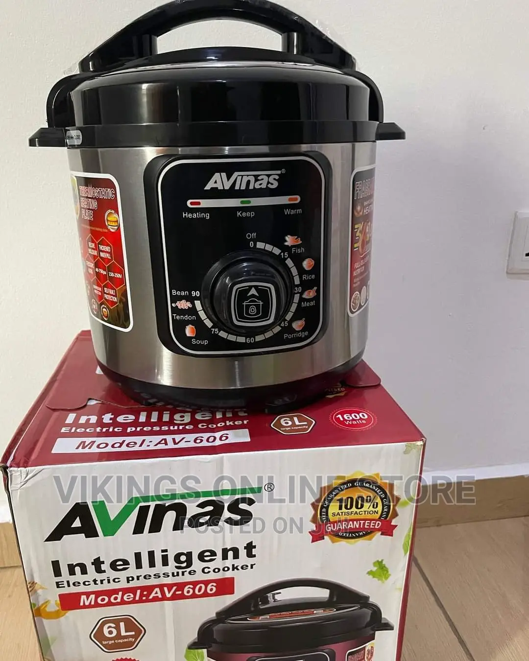 Avinas Electric Pressure Cooker Av606