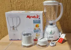 3 in 1 Myralux Blender. Comes With Year Warranty