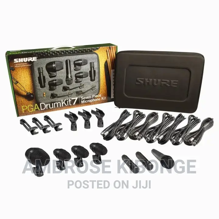 SHURE Legendary Performance PGA Drum Kit 7 Piece Microphones