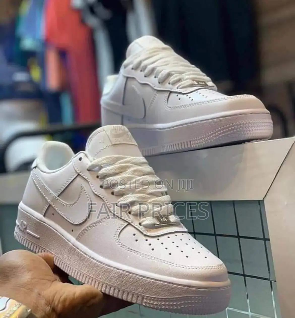 Unisex Nike Air Force White