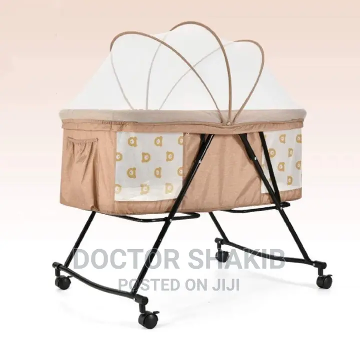 C-018-2 Portable Foldable Crib Bed For New Borns