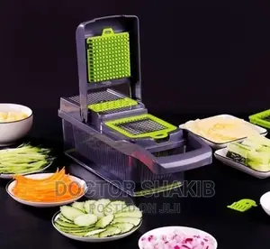 Multifunctional 12 in 1 Vegetable and Fruit Chopper