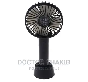 1pc Mini Handheld Portable Rechargeable Battery Fan
