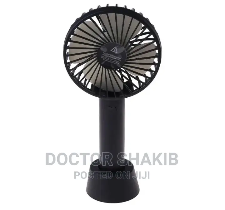 1pc Mini Handheld Portable Rechargeable Battery Fan