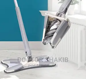 Microfiber Hand-Free Squeeze Mop for Floor Cleaning