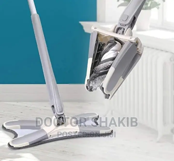 Microfiber Hand-Free Squeeze Mop for Floor Cleaning