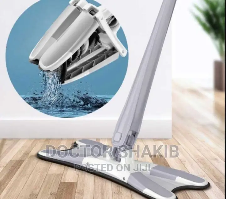 Microfiber Hand-Free Squeeze Mop for Floor Cleaning