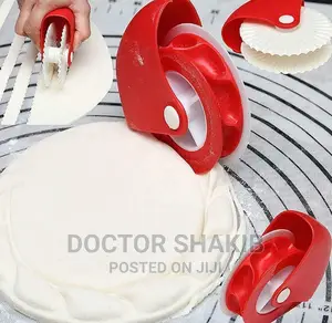 Pasting Decorative Dough Pizza Cutting Wheel Rooler