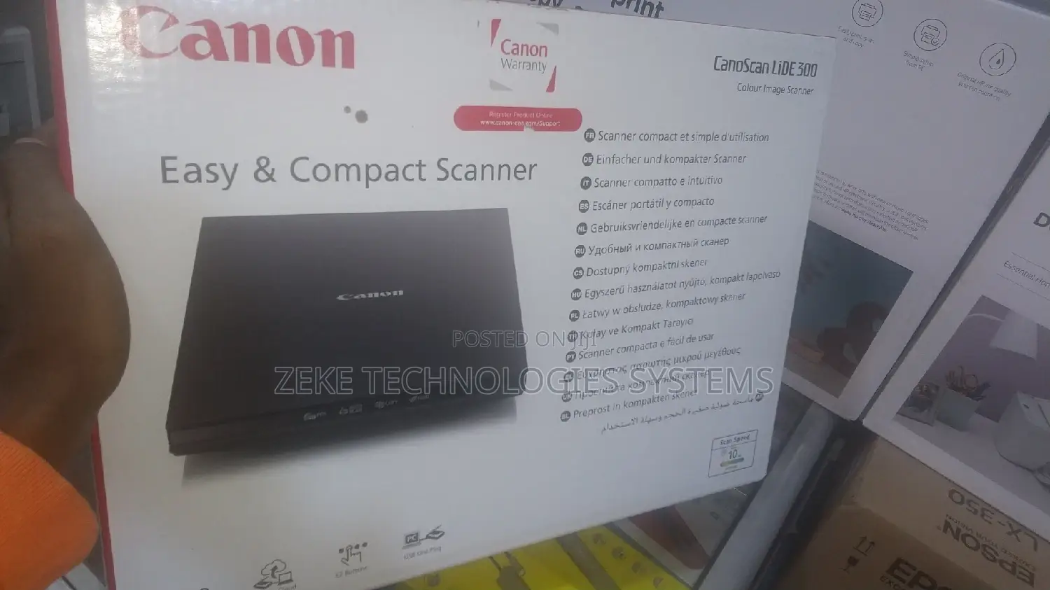 Canon Scanner Lide300