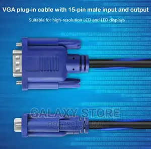 Vga Signal Cable Support Pc Monitor Plasma Projector