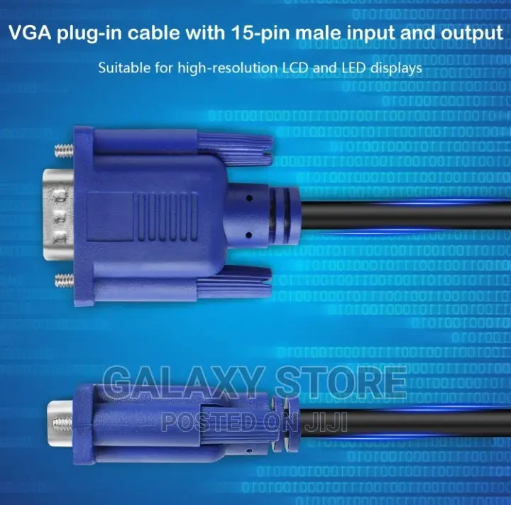 Vga Signal Cable Support Pc Monitor Plasma Projector