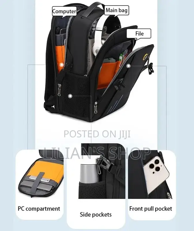Multifunction Anti Theft Waterproof Laptop Bag