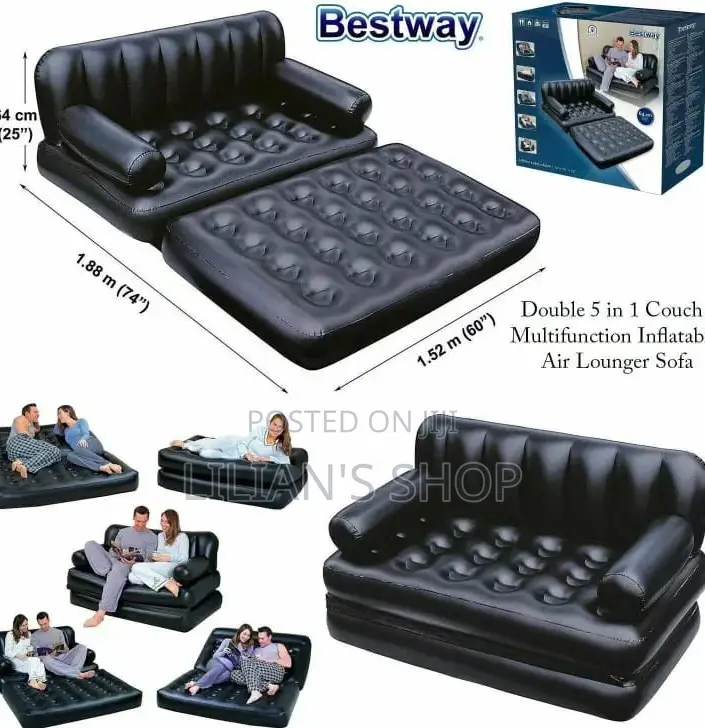 Best Way 5 in 1 Inflatable Sofa Bed