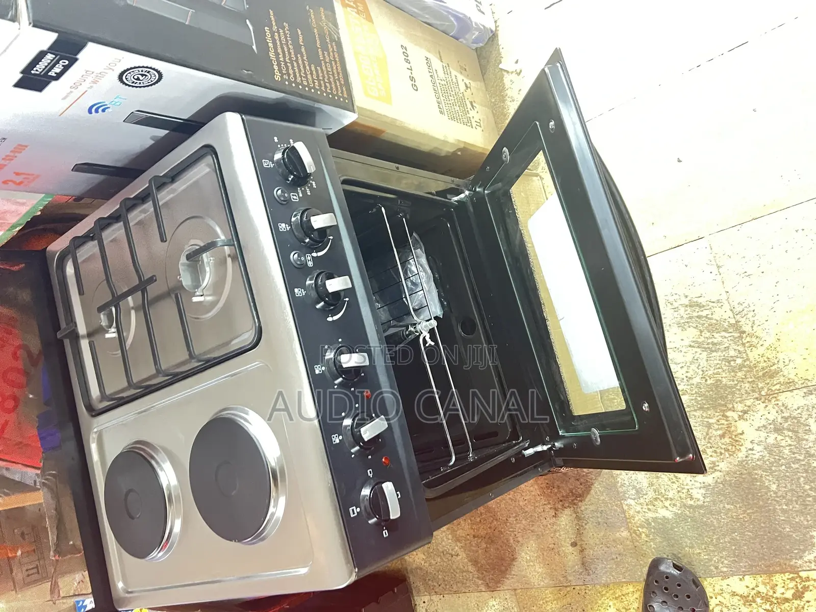 2x2 Globalstar Electric and Gas Cooker With Oven