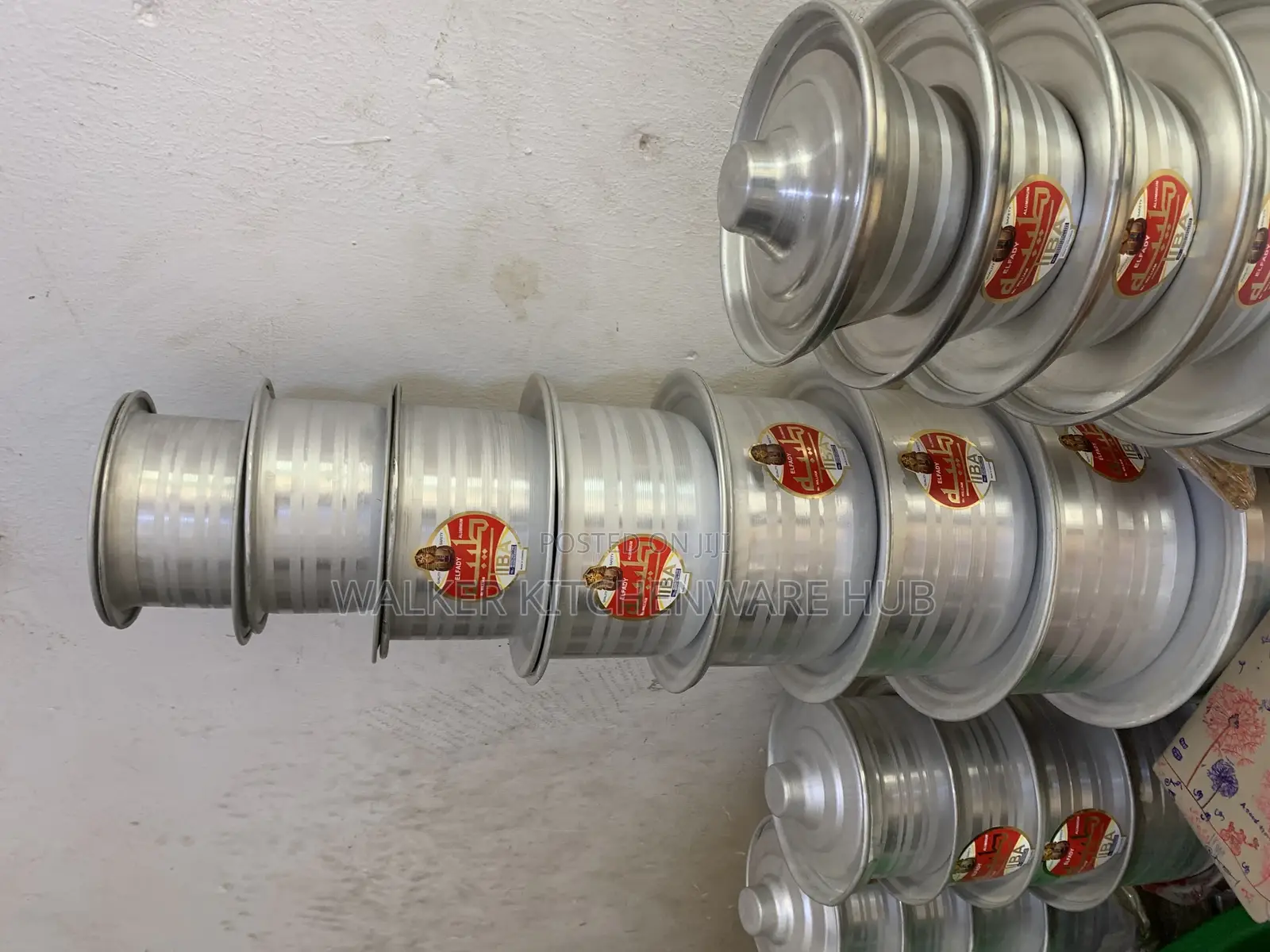 8pc Aluminium Saucepans With Covers