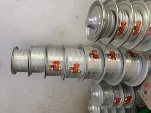 8pc Aluminium Saucepans With Covers