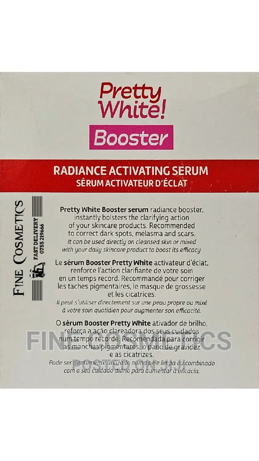 3PCS Radiance Activating Booster Skin Whitening Boost Serum