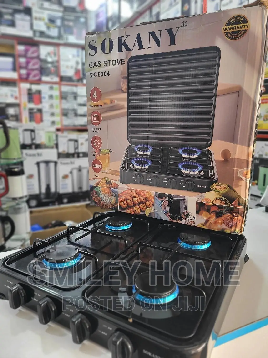 Sokany 4 Burner Gas