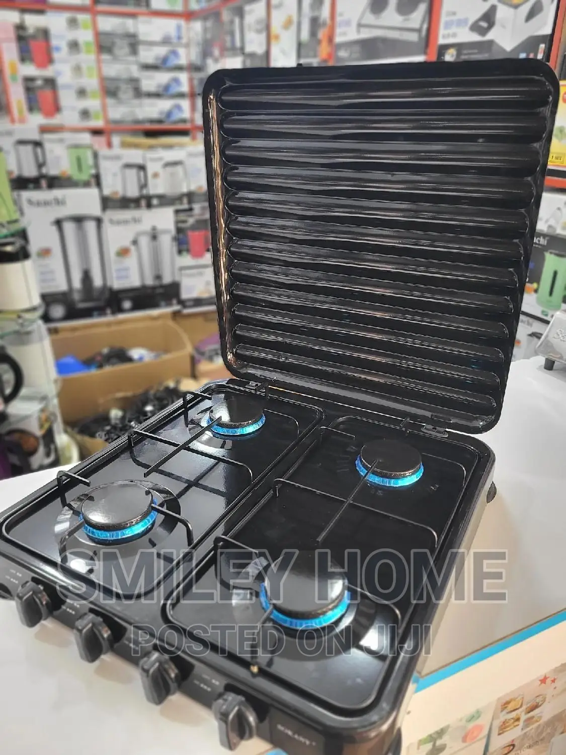 Sokany 4 Plate Gas Cooker