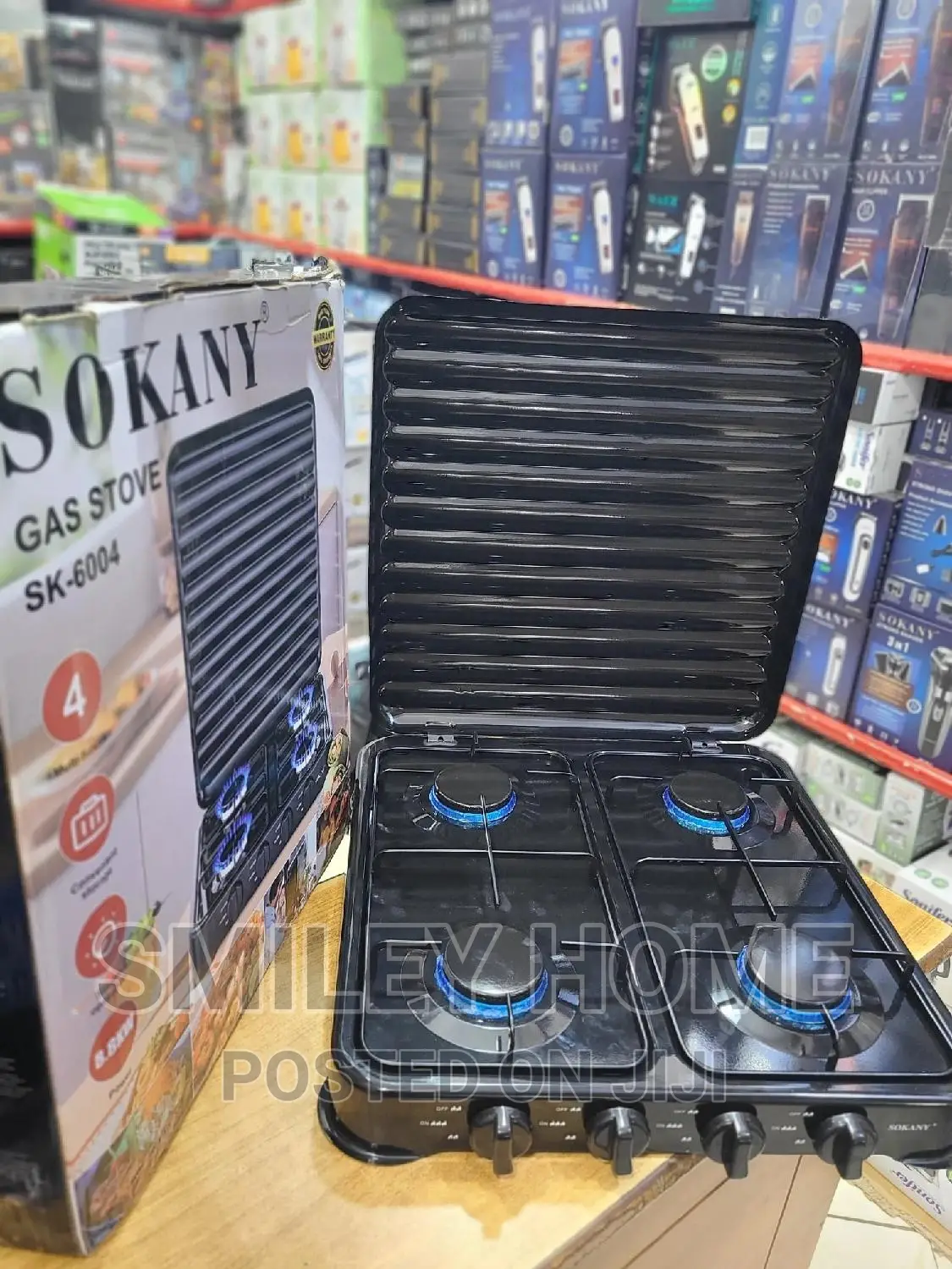 Sokany 4 Portable Gas Cooker