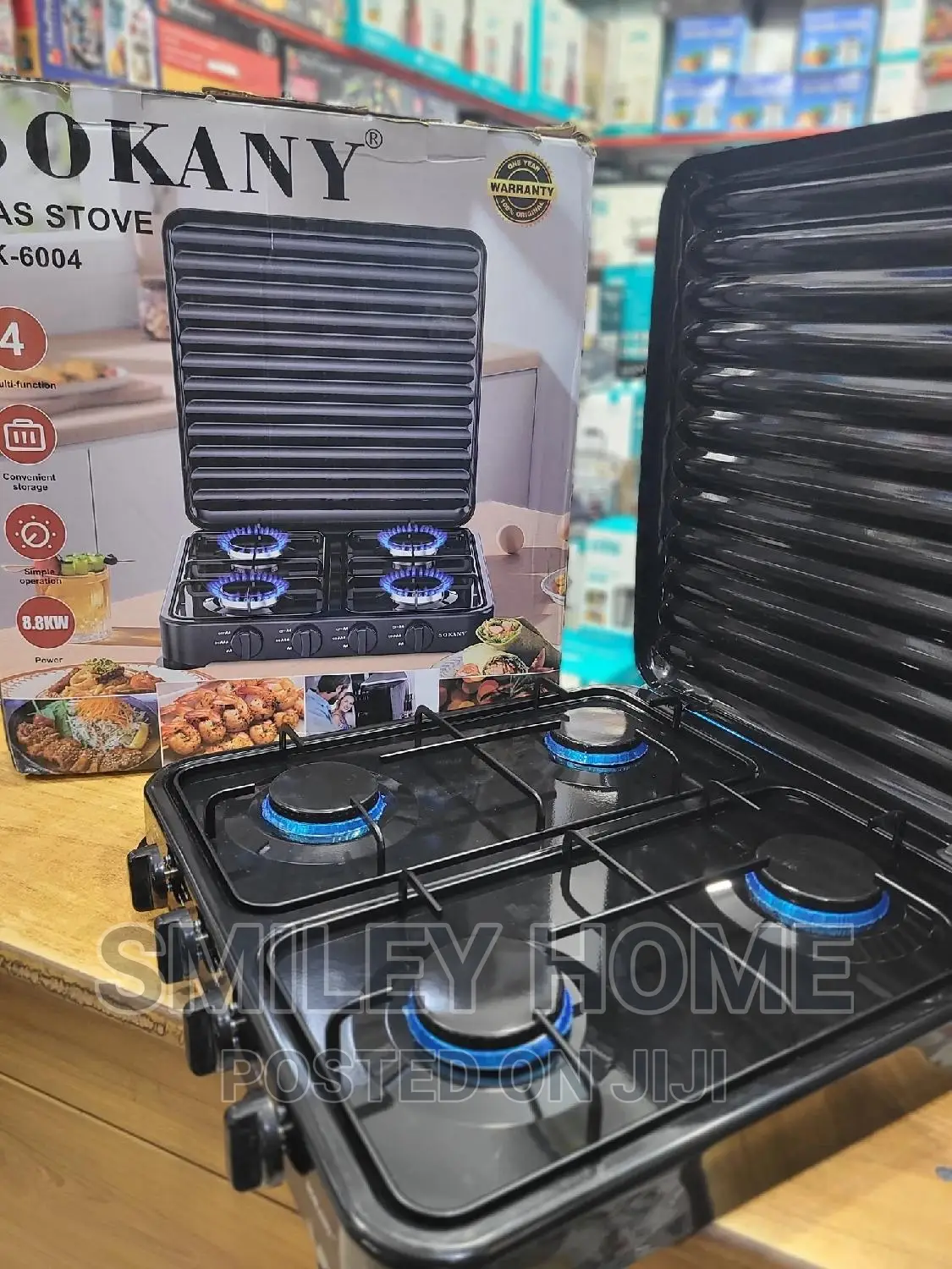 Sokany 4 Portable Gas Cooker