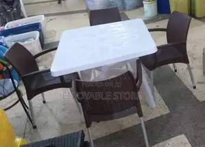 Plastic Table and Chairs